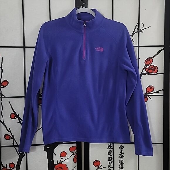 North Face Half Zip Fleece Women's Size Medium - Picture 2 of 10
